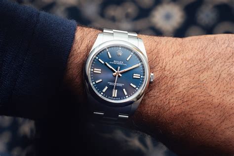 rolex oyster perpetual 41mm blue|Oyster Perpetual 41 mm oystersteel.